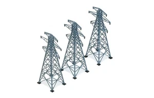Hornby R530 "PYLONS" pre-coloured construction Kit - OO Gauge - Picture 1 of 2