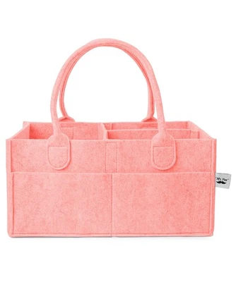 Mr. Pen - Organizador de carrito de pañales para bebé, rosa, organizador de carrito de bebé con asa, Foto 1 de 4