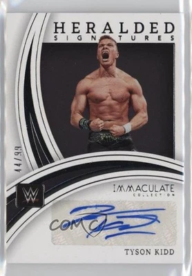 2022 Panini Immaculate WWE Heralded Signatures /99 Tyson Kidd #HS-TKD Auto - Image 1 of 2