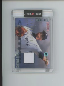 2022 Jersey Fusion Andy Pettitte Game-Used Jersey Swatch Relic Scratched Mag - Bild 1 von 2