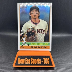 2025 Topps Heritage Baseball Jung Hoo Lee #112 Chrome San Francisco Giants - Picture 1 of 2
