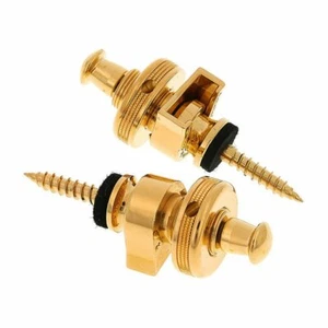 Schaller S-Locks strap locks/Security lock set, Gold 14010501 - Picture 1 of 3