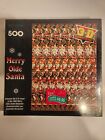 Merry Olde Santa 3D Springbok Jigsaw Puzzle 500 Piece PLZ4506 Keepsake 1995 Vtg