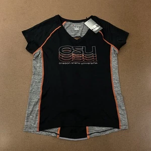 Champion Oregon State University Women's Size Medium Black Athletic T-Shirt NWT - Picture 1 of 8
