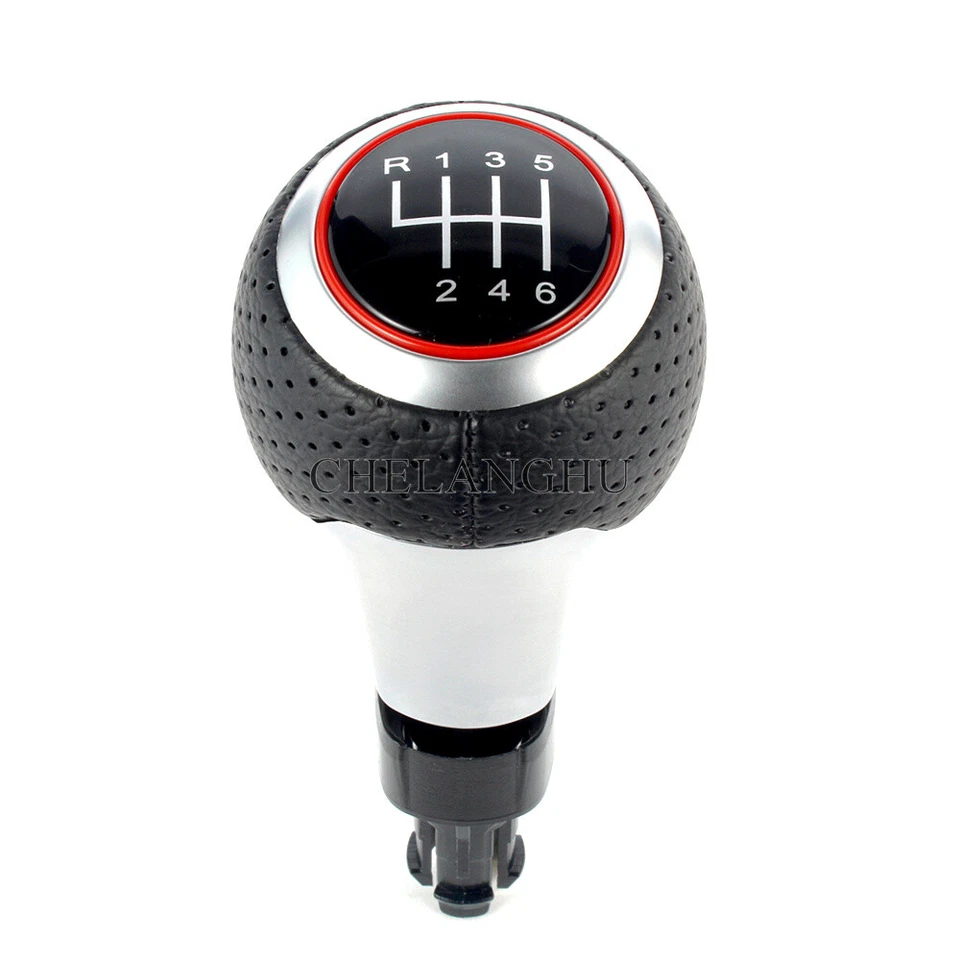 6 Speed Refit Remodel Gear Shift Knob For Audi TT TTS A3 S3 A4 S4 A5 S5 A6 S6 A7 - Image 1 of 4