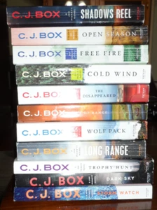 CJ C.J. Box 11 Book Lot Joe Pickett Series Storm Watch B8 - Imagen 1 de 2