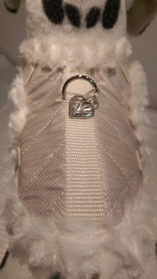 Softgeschirr warm gefüttert  Hundegeschirr XS-M Welpen beige Chihuahua Plüsch - Bild 1 von 4