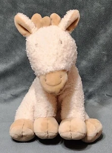 LUCKSON CREME ZIEGE/GIRAFFE LOVEY KUSCHELPLÜSCHTIER 10 ZOLL - Bild 1 von 5