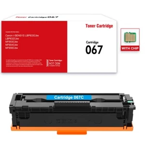Compatible with Canon 067 Toner Cartridge Cyan 5101C001 AA - Picture 1 of 3