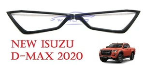 MATTE BLACK HEAD LIGHT LAMP HEADLIGHT COVER FITS ISUZU D-MAX DMAX PICKUP 2020 - Picture 1 of 6