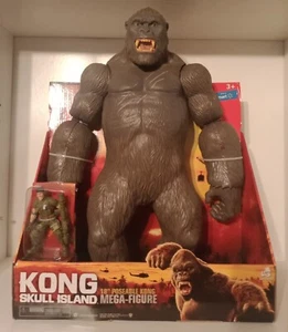 King Kong Skull Island 18 Inch Large 2016 Mega Figure Walmart Exclusive Monster - Picture 1 of 10