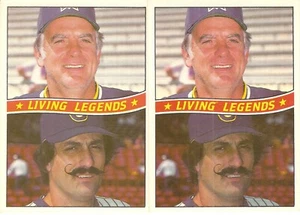 2 CARD 1984 DONRUSS GAYLORD PERRY/ROLLIE FINGERS BASEBALL CARD LOT #A - Picture 1 of 1