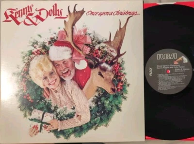 Kenny Rogers/ Dolly Parton: Once Upon A Christmas Vinyl LP 1984 RCA ASL15307 VG+ - Image 1 of 4