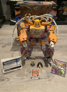 Transformers Armada Supreme Class UNICRON Planet w/Dead-End Hasbro 2003 Complete