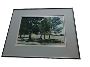 Original watercolor painting of hole 4 Tuckaway CC Wisconsin by Peter Boyajian - Picture 1 of 9