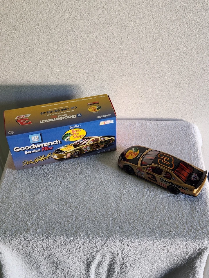 Dale Earnhardt #3 50th Ann Bass Pro 1998 Monte Bank NASCAR Diecast Action 1 24