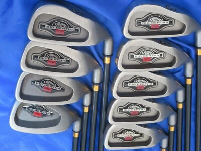 CALLAWAY BIG BERTHA IRONS JAPAN MODEL 9PC R-FLEX IRONS SET GOLF CLUBS - Image 1 of 4