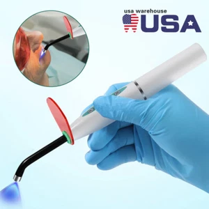 Dental Estilo Woodpeck Lampara /Fotocurado con Sistema de Blanqueamien USA - Picture 1 of 19