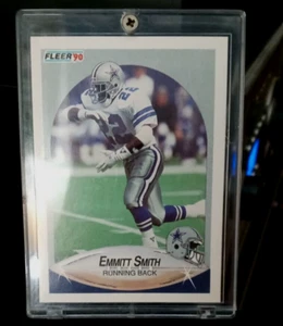 Fleer Emmit Smith Rookie Card 1990 U-40!!!!! If graded, a 10!!!!! - Picture 1 of 2
