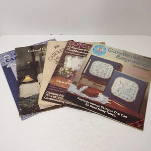 Lote de 5 libros surtidos de patrones de recolección de velas artes de ocio etc. C - Imagen 1 de 12