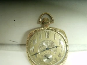RELOJ DE BOLSILLO ELGIN 17 JOYAS - Imagen 1 de 12