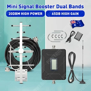 4G Signal Repeater Signal Amplifier Dual Bands B28+B3 700MHz/1800MHz for Home AU - Picture 1 of 15