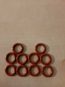 Junta tórica junta tórica junta tórica anillo cero 1-9,99 mm silicona / VMQ paquete de 10 unidades. - Imagen 1 de 1