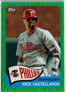 2023 Topps Archives Green Foil Parallel #172 Nick Castellanos PHILLIES /99 - Picture 1 of 2