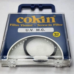 Cokin OEM 37mm Genuine Original UV MC Lens Filter Digital 37 mm Multi Coated New - Picture 1 of 5