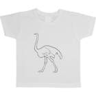 'Ostrich' Children's / Kid's Cotton T-Shirts (TS021564)