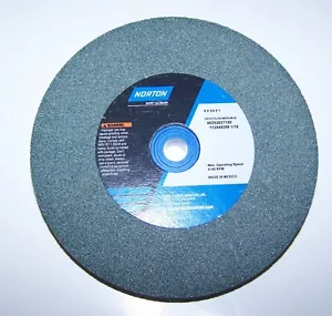 Norton 66252837190 Schleifscheibe, T1 6x3/4x1, SC, 60G, grüne Bank und Sockel - Bild 1 von 3