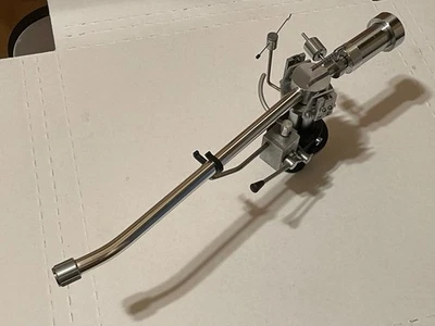 Braço de braço longo SAEC WE-308L para toca-discos testado e funcionando precisa de peso de viés - Imagem 1 de 4