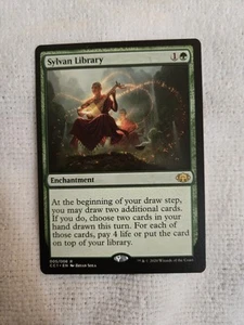 Sylvan Library - Commander Collection: Green (CC1)NM FOIL - Picture 1 of 2