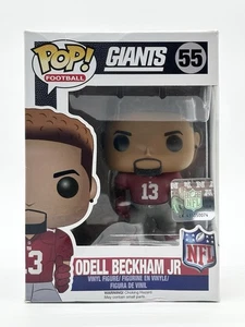 Funko Pop! Fútbol americano NFL Giants Odell Beckham JR #55 con camiseta roja - Imagen 1 de 6