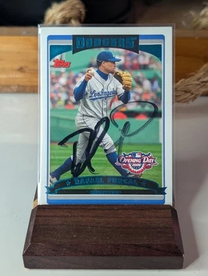 2006 Topps #34 Rafael Furcal - Hand Signed - Image 1 of 2