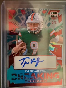 Tyler Van Dyke BT-TVD Auto | 2024 Pure Pro Set | Breaking Through 3/5 - Imagen 1 de 1