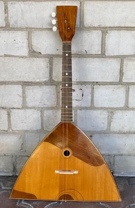 Balalaika Prima 3 strings vintage original Soviet Era folk Instrument Ukraine. - Bild 1 von 18