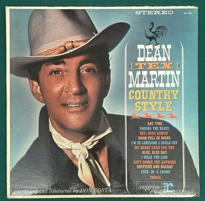 Dean Martin Tex Country Style Vinyl 1963 Lp R9-6061 Record — 第 1/4 张图片
