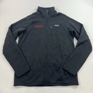 Patagonia Men’s Better Sweater Full Zip Jacket Size Medium Rao’s Company Logo - Bild 1 von 9