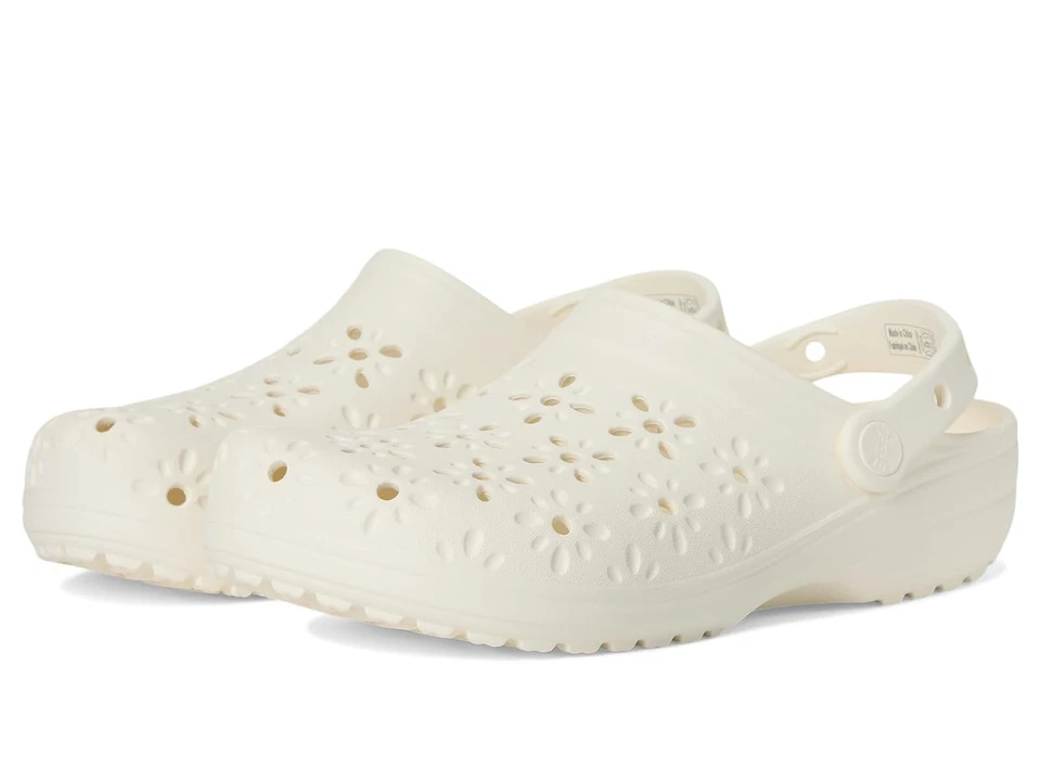 Zuecos Unisex Crocs Zuecos Clásicos con Diseño Floral Recortado Foto 1 de 1