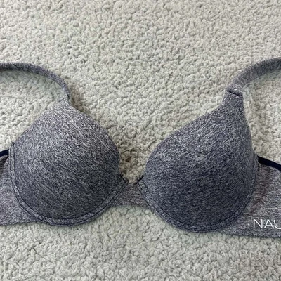 Sujetador camiseta Nautica Bra 36B jaspeado liso Foto 1 de 4