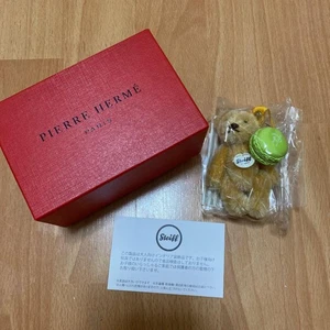 Pierre Herme x Steiff Collaboration Teddybär aus Japan Limitiert Neu Macaron - Bild 1 von 12