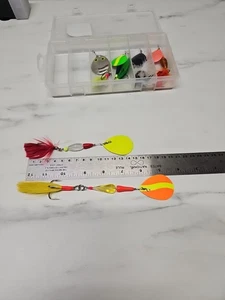 6Pcs Fishing Lures Colorado Spinnerbaits hand crafted -As Shown - Picture 1 of 13