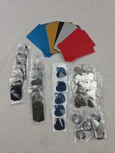 Mixed Lot of Engravable Stainless Steel Items Pendants, Cards, Rings, Pet - Picture 1 of 4