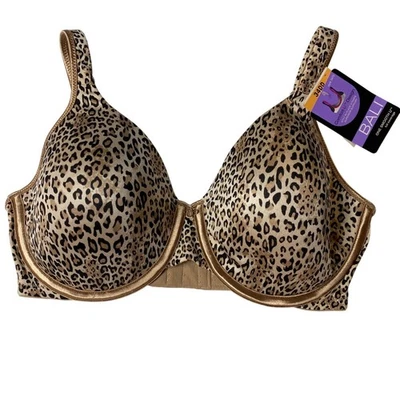 Sujetador Bali Animal Print Comfort Diseño U Talla 34DD NUEVO CON ETIQUETAS Foto 1 de 4