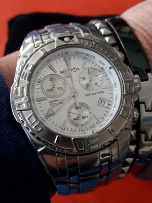 ✔✔BELLISSIMO FAVOLOSO CRONO SECTOR NO LIMITS 650 SWISS MADE ETA-CAL. 251.271✔✔ - Immagine 1 di 4