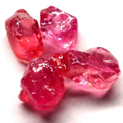19.05Ct. Natural Gemstone Ruby Rough Pinkish Red Color Mine Mozambique Sparkling - Image 1 of 4