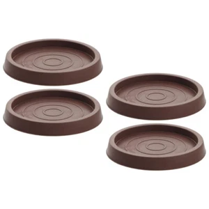 4 Pcs Anti-slip Caster Cup Carpet Protector Cups for Furniture Legs - Picture 1 of 12
