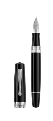 Montegrappa Elmo 02 Plus Vintage Class Night Fountain Pen Medium - Bild 1 von 4