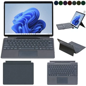 For Microsoft Surface Pro 8 9 10 13" Tablet Backlit Touchpad Bluetooth Keyboard - Picture 1 of 24